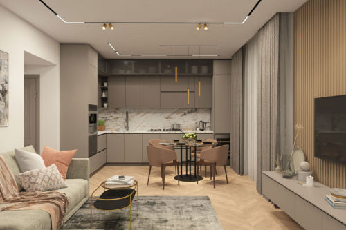Трековый светильник Denkirs Smart DK8012-BG изображение в интернет-магазине Cramer Light фото 3