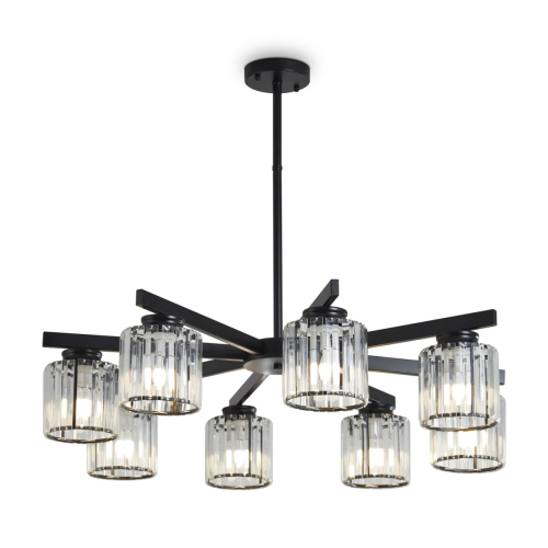 Люстра на штанге Freya Ferrera FR5474PL-08B изображение в интернет-магазине Cramer Light фото 4