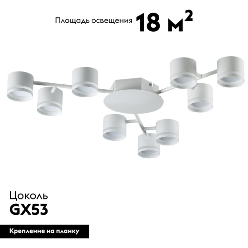 Потолочная люстра Lumion Gareta 8235/9C изображение в интернет-магазине Cramer Light фото 2