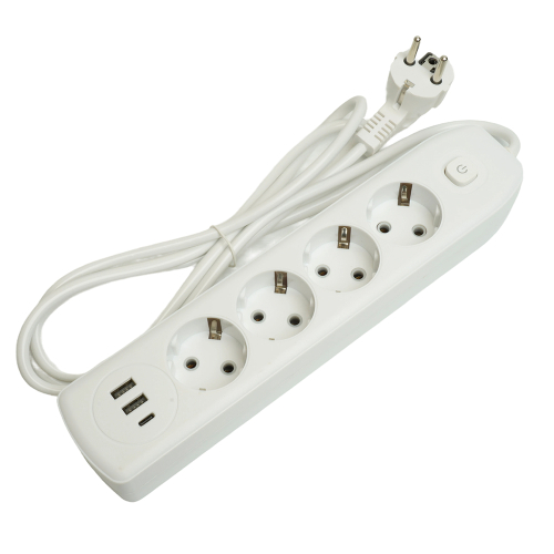 Удлинитель Stekker Home plus HM08-43-02 49971 дополнительное фото фото 2