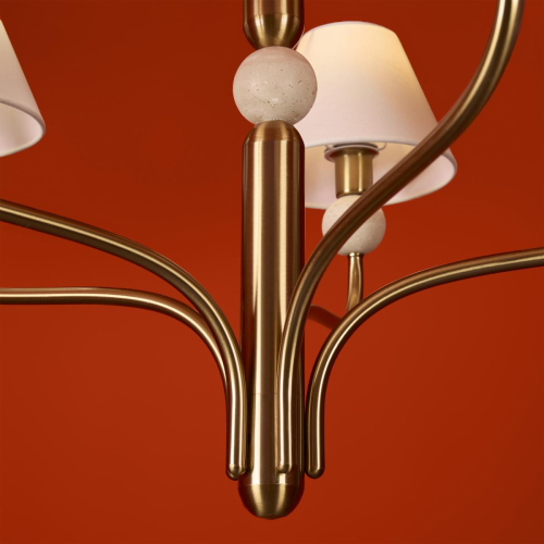 Люстра на штанге Freya Aurelia FR2058PL-05BS изображение в интернет-магазине Cramer Light фото 9