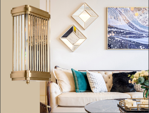 Настенный светильник Delight Collection BRWL7031 gold изображение в интернет-магазине Cramer Light фото 3