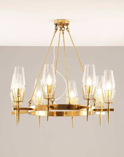 Подвесная люстра Moderli Stella V10360-8P изображение в интернет-магазине Cramer Light фото 3