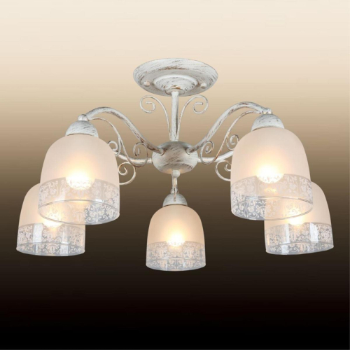 Потолочная люстра Omnilux Ferraro OML-54907-05 изображение в интернет-магазине Cramer Light фото 4