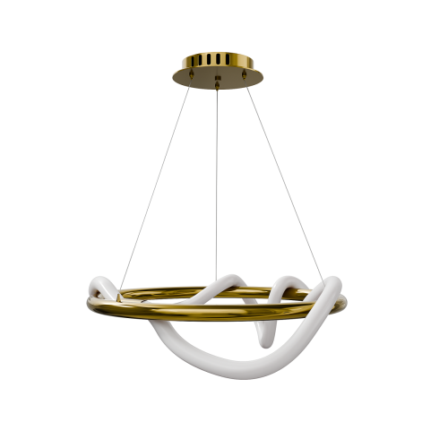 Подвесная люстра Lightera Nyasa LE217L-40G изображение в интернет-магазине Cramer Light фото 4
