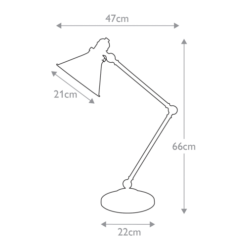Настольная лампа Elstead Lighting PV-TL-AB изображение в интернет-магазине Cramer Light фото 6