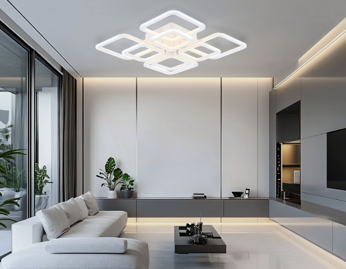 Потолочная люстра Ambrella Light Original Acrylica FA8950 изображение в интернет-магазине Cramer Light фото 5
