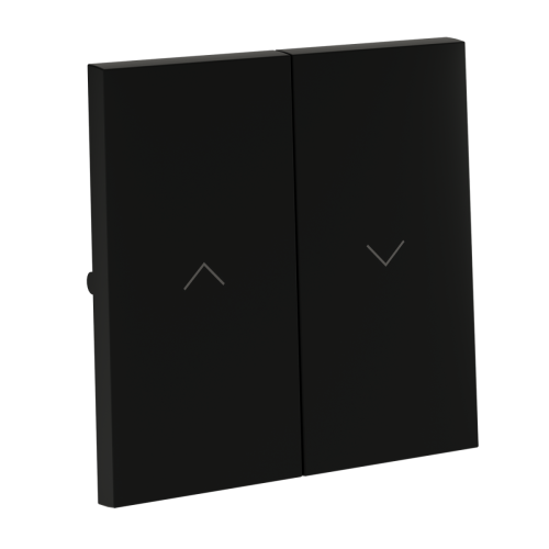 Клавиши для выключателя жалюзи Voltum S70 (черный матовый) VLS002508 дополнительное фото фото 2
