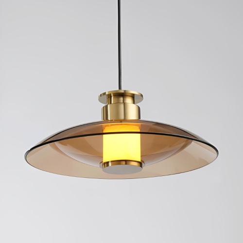 Подвесной светильник Delight Collection 8665P/L gold/amber изображение в интернет-магазине Cramer Light фото 2