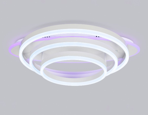 Потолочная люстра Ambrella Light Acrylica Disk FA8522 изображение в интернет-магазине Cramer Light фото 4