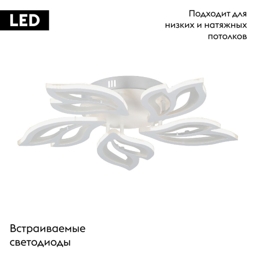 Потолочная люстра Vitaluce V3893-0/5PL изображение в интернет-магазине Cramer Light фото 2