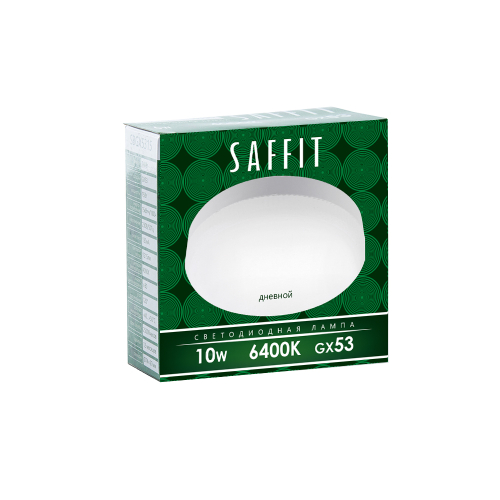 Лампа светодиодная Saffit SBGX5310 GX53 10W 6400K 55229 изображение в интернет-магазине Cramer Light фото 2