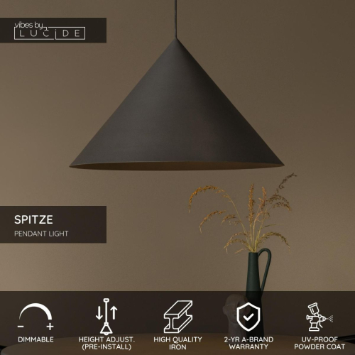 Подвесной светильник Lucide Spitze 21440/60/36 изображение в интернет-магазине Cramer Light фото 3