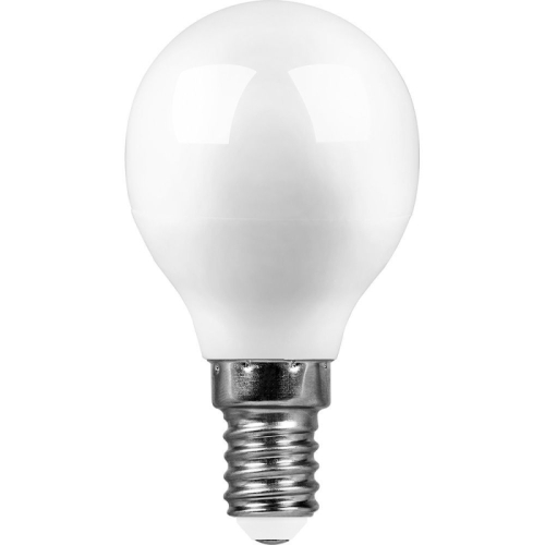 Лампа светодиодная Saffit SBG4513 шар E14 13W 6400K 55159 изображение в интернет-магазине Cramer Light