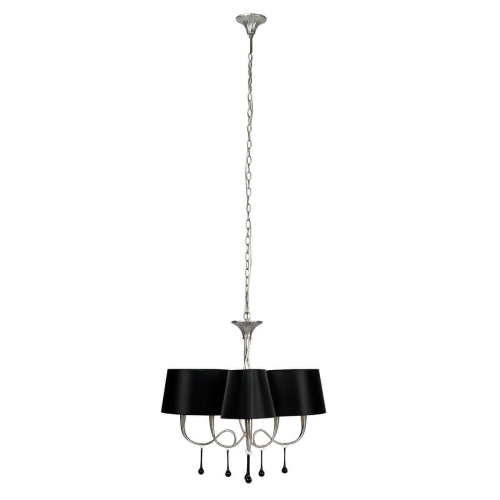 Подвесная люстра Mantra Paola Painted Silver 3530 изображение в интернет-магазине Cramer Light фото 3