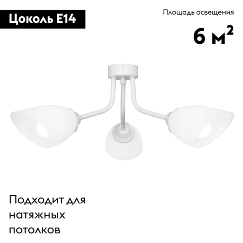 Потолочная люстра Vitaluce V3184/3PL изображение в интернет-магазине Cramer Light фото 2