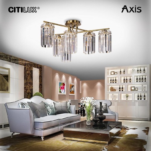 Потолочная люстра Citilux Axis CL313263 изображение в интернет-магазине Cramer Light фото 2