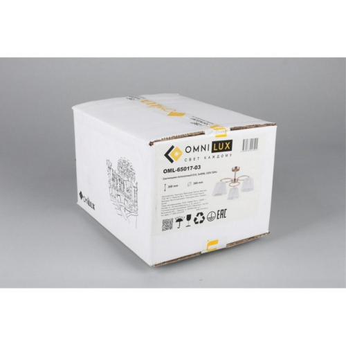 Потолочная люстра Omnilux Rapallo OML-65017-03 изображение в интернет-магазине Cramer Light фото 9