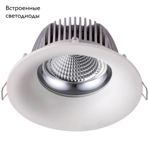 Встраиваемый светодиодный светильник Novotech Glok 358025 изображение в интернет-магазине Cramer Light фото 3