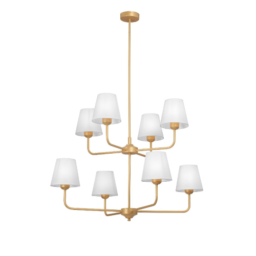 Люстра на штанге Vitaluce V3923-8/8PL изображение в интернет-магазине Cramer Light