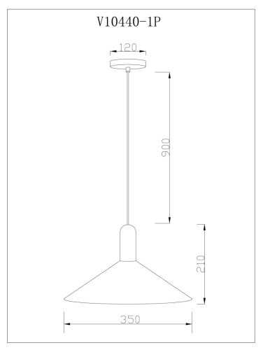Подвесной светильник Moderli Forli V11551-1P изображение в интернет-магазине Cramer Light фото 5