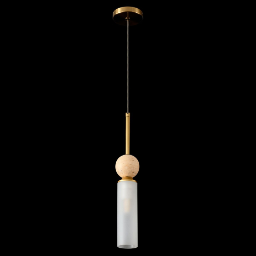 Подвесной светильник Crystal Lux SIMPLY SP1 BRASS изображение в интернет-магазине Cramer Light фото 8