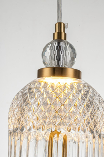 Подвесной светильник Belfast Herbison A1954 CL GL изображение в интернет-магазине Cramer Light фото 6