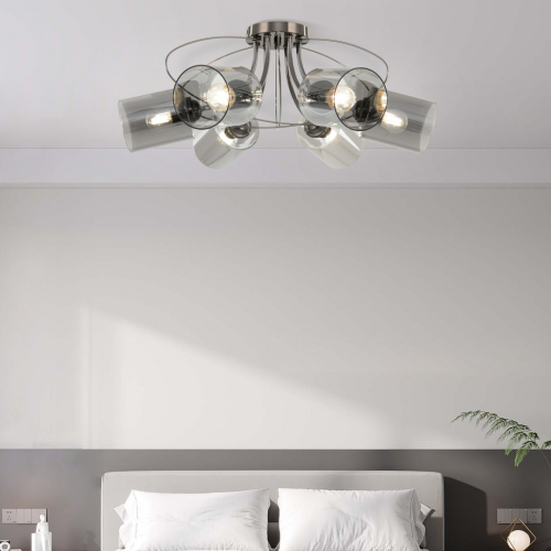 Потолочная люстра Arte Milano Napoli 336336/6 BK изображение в интернет-магазине Cramer Light фото 3