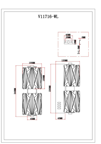 Настенный светильник Moderli Prismique V11716-WL изображение в интернет-магазине Cramer Light фото 8