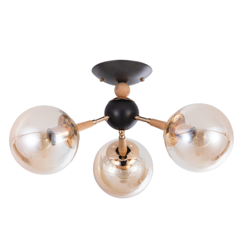 Потолочная люстра Arte Lamp Boston A4485PL-3BK изображение в интернет-магазине Cramer Light