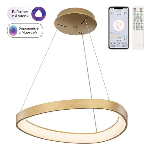 Подвесная люстра Citilux Genka Smart CL756A042 изображение в интернет-магазине Cramer Light