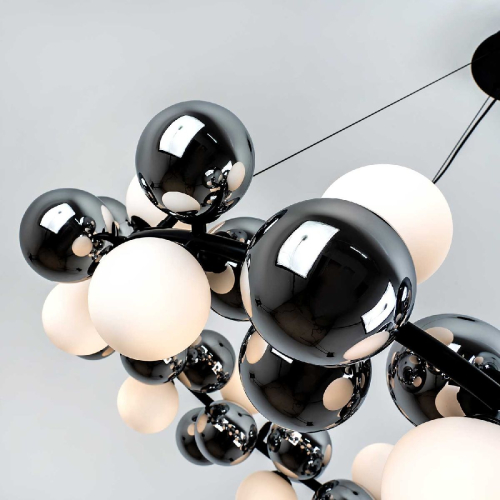 Подвесная люстра Modestyle MS.8055.14 BK изображение в интернет-магазине Cramer Light фото 5