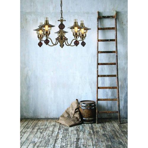 Подвесная люстра Arte Lamp Trattoria A5664LM-5AB изображение в интернет-магазине Cramer Light фото 4
