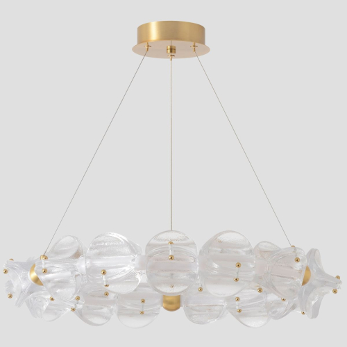Подвесная люстра Crystal Lux RICH SP38W LED изображение в интернет-магазине Cramer Light фото 7