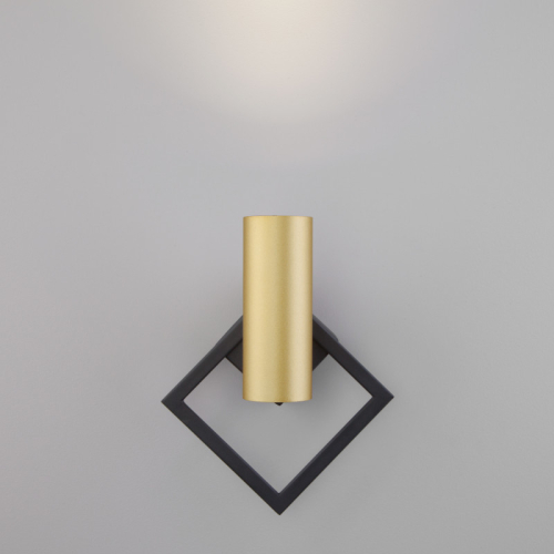 Бра Eurosvet 20091/1 LED черный/ золото дополнительное фото фото 5