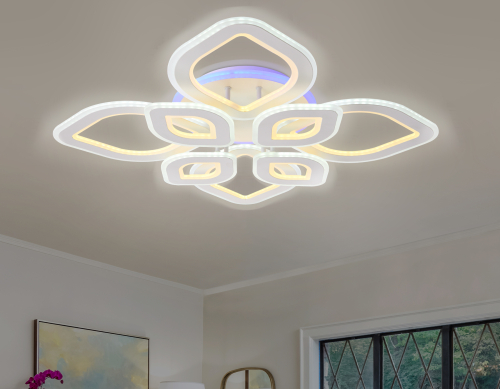 Потолочный светодиодный светильник Ambrella Light Acrylica FA8844 изображение в интернет-магазине Cramer Light фото 3