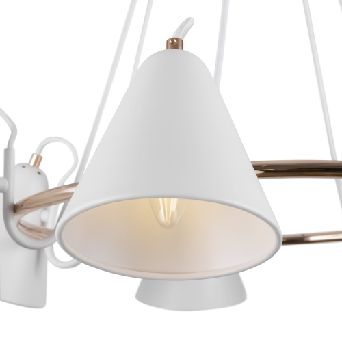 Подвесная люстра Freya Falke FR8001PL-07WG изображение в интернет-магазине Cramer Light фото 3