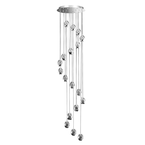 Каскадная люстра DeLight Collection Terrene MD13003023-18A chrome изображение в интернет-магазине Cramer Light