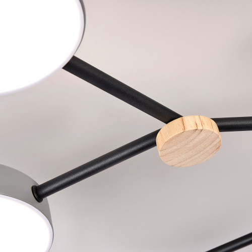 Потолочная люстра LED4U L3201-960 GR изображение в интернет-магазине Cramer Light фото 5
