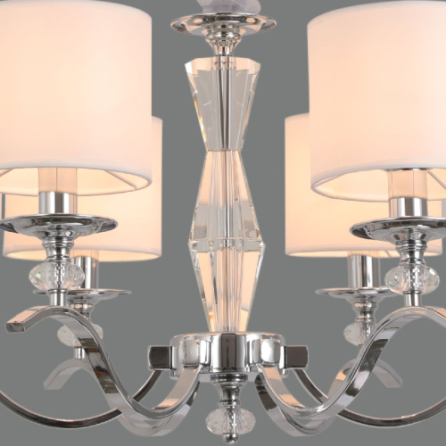Подвесная люстра Illumico IL1364-6PPA-29 CR изображение в интернет-магазине Cramer Light фото 3