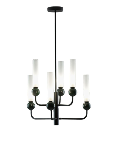 Люстра на штанге Moderli Illis V11792-6P изображение в интернет-магазине Cramer Light