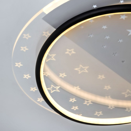 Потолочный светильник LED4U L1036-480 BK изображение в интернет-магазине Cramer Light фото 4