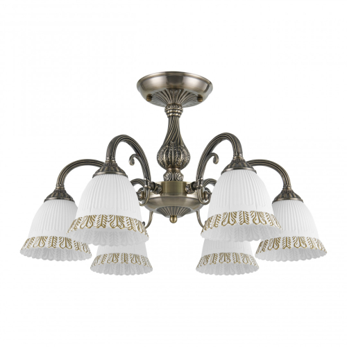Потолочная люстра Arte Milano 347410/6 AB изображение в интернет-магазине Cramer Light фото 3