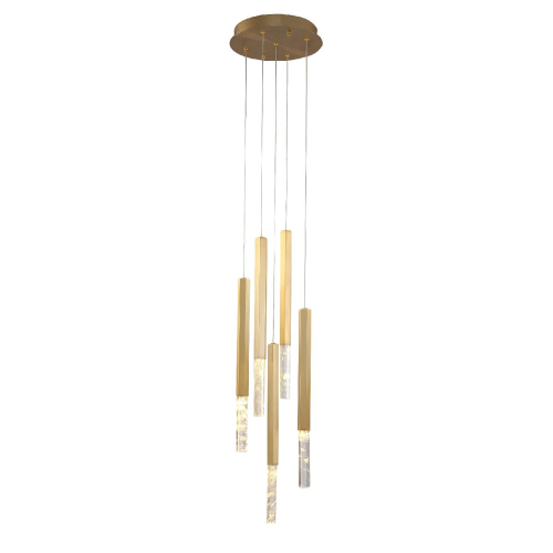Подвесной светильник DeLight Collection Vita MD7747-5A brass изображение в интернет-магазине Cramer Light фото 2