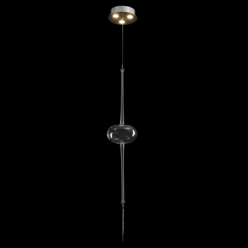 Подвесной светильник Crystal Lux GLASS SP3W LED CHROME изображение в интернет-магазине Cramer Light фото 7
