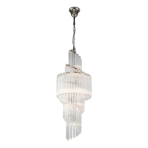 Каскадная люстра iLamp Manhattan 051D-11 Nickel изображение в интернет-магазине Cramer Light