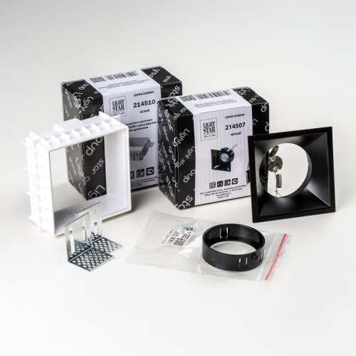 Встраиваемый светильник Lightstar Domino (214510+214507+214007) G214507BMOD изображение в интернет-магазине Cramer Light фото 2