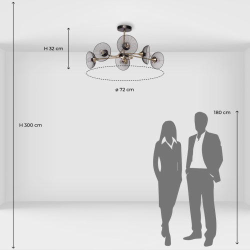 Люстра на штанге De Markt Вита 220014206 изображение в интернет-магазине Cramer Light фото 13