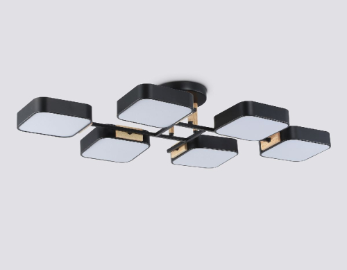Потолочная люстра Ambrella Light Linetech Comfort FL4887 изображение в интернет-магазине Cramer Light фото 6