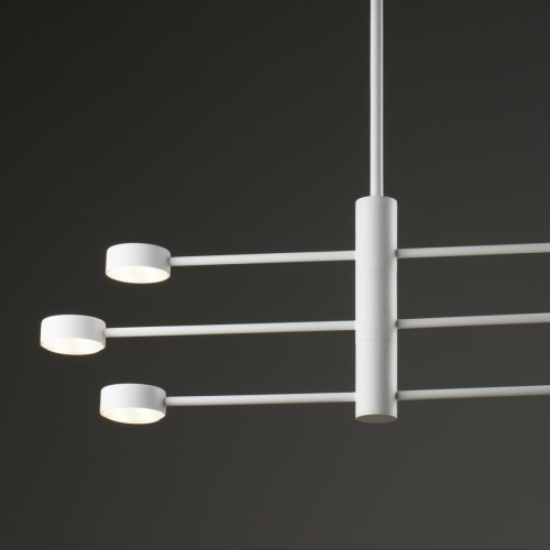 Люстра на штанге Freya Tactic FR5363CL-06W изображение в интернет-магазине Cramer Light фото 6